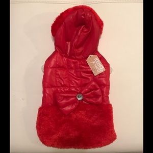 Daisy Fuentes Pet Apparel - Red Dress - Small